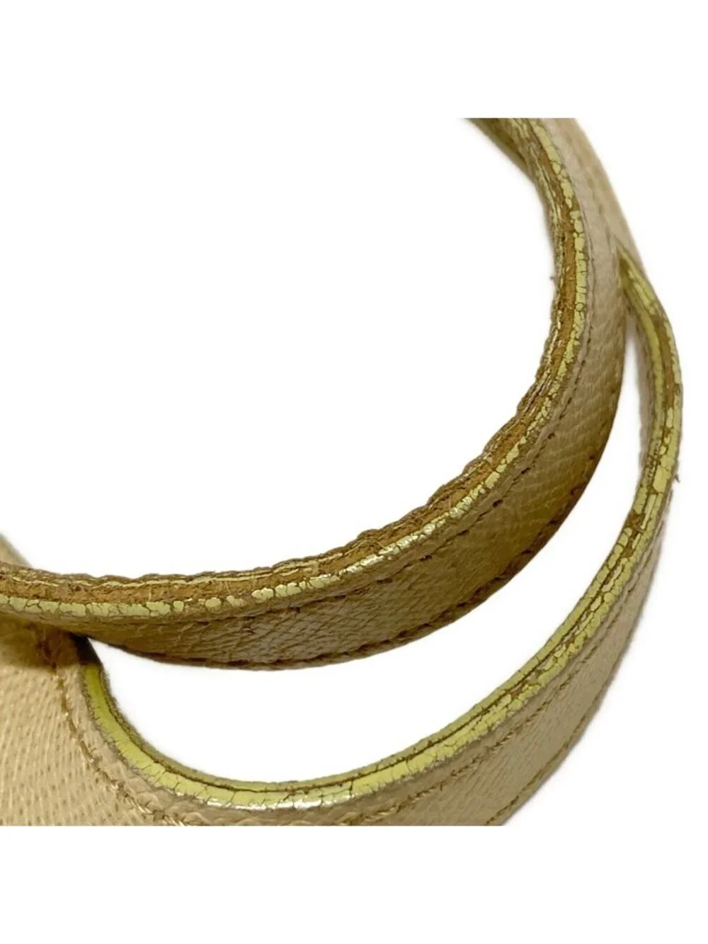Chanel Tote Bag Beige Gold Logo